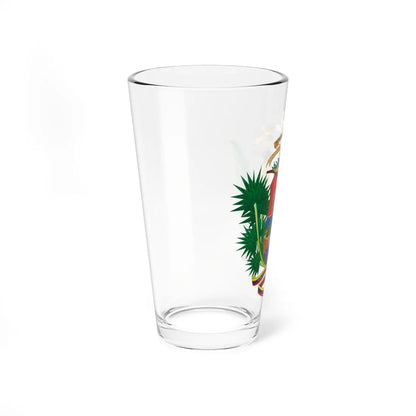 Escudo del Estado Amazonas (Venezuela) (Coat of Arms) Pint Glass 16oz - Go Mug Yourself