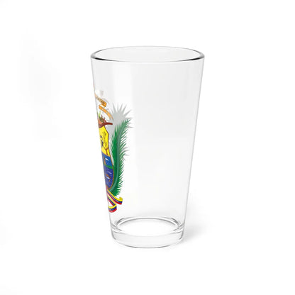 Escudo del Estado Amazonas (Venezuela) (Coat of Arms) Pint Glass 16oz - Go Mug Yourself