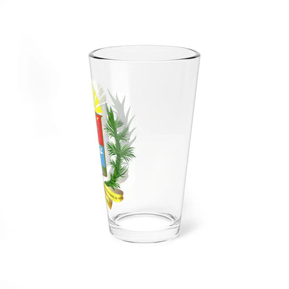 Escudo del Estado Apure (Venezuela) (Coat of Arms) Pint Glass 16oz - Go Mug Yourself