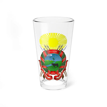Escudo del estado Cojedes (Venezuela) (Coat of Arms) Pint Glass 16oz 16oz - Go Mug Yourself