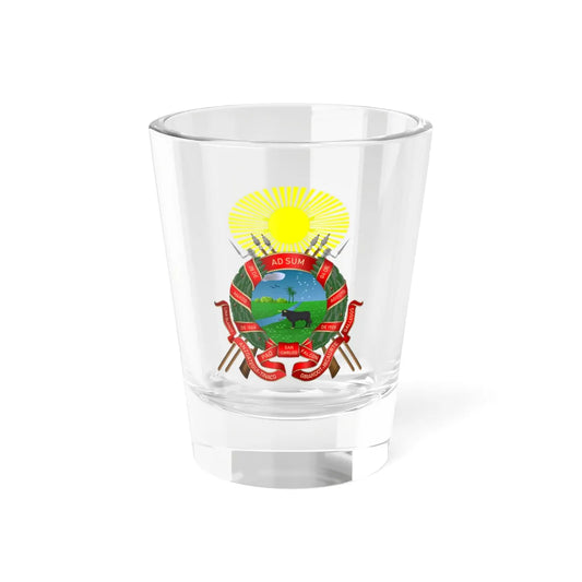 Escudo del estado Cojedes (Venezuela) (Coat of Arms) Shot Glass 1.5oz 1.5oz - Go Mug Yourself