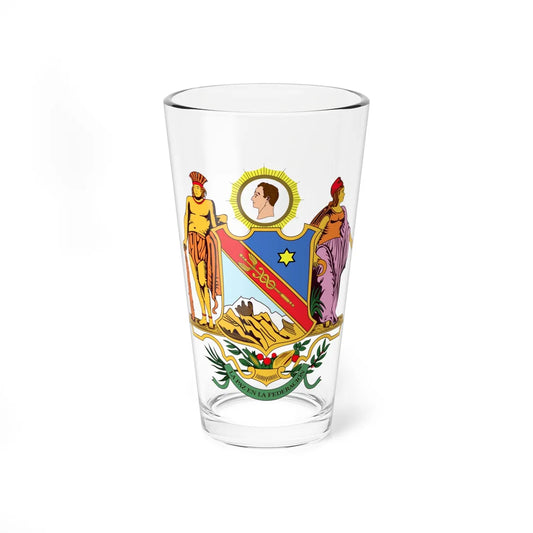 Escudo del Estado Delta Amacuro (Venezuela) (Coat of Arms) Pint Glass 16oz 16oz - Go Mug Yourself