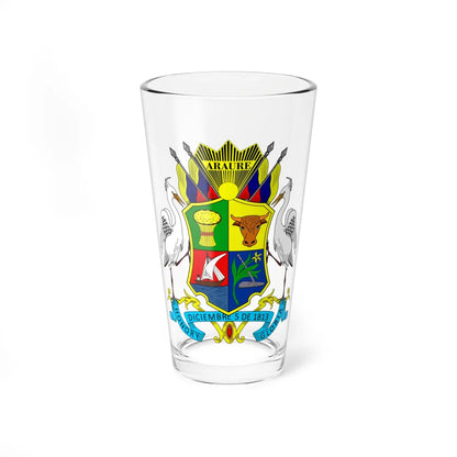 Escudo del Estado Portuguesa (Venezuela) (Coat of Arms) Pint Glass 16oz 16oz - Go Mug Yourself