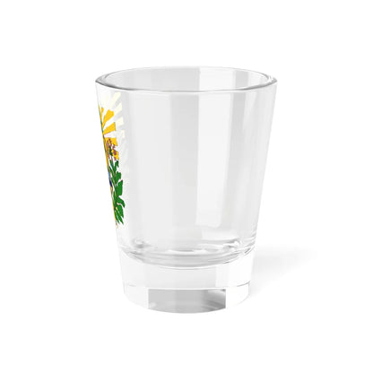 Escudo del Estado Sucre (Venezuela) (Coat of Arms) Shot Glass 1.5oz - Go Mug Yourself