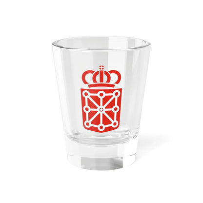 Escudo del gobierno de Navarra (Spain) (Coat of Arms) Shot Glass 1.5oz 1.5oz - Go Mug Yourself