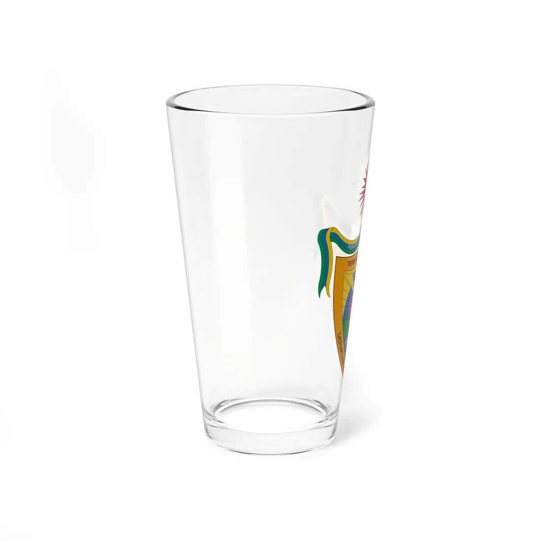 Escudo del Guainía (Colombia) (Coat of Arms) Pint Glass 16oz - Go Mug Yourself