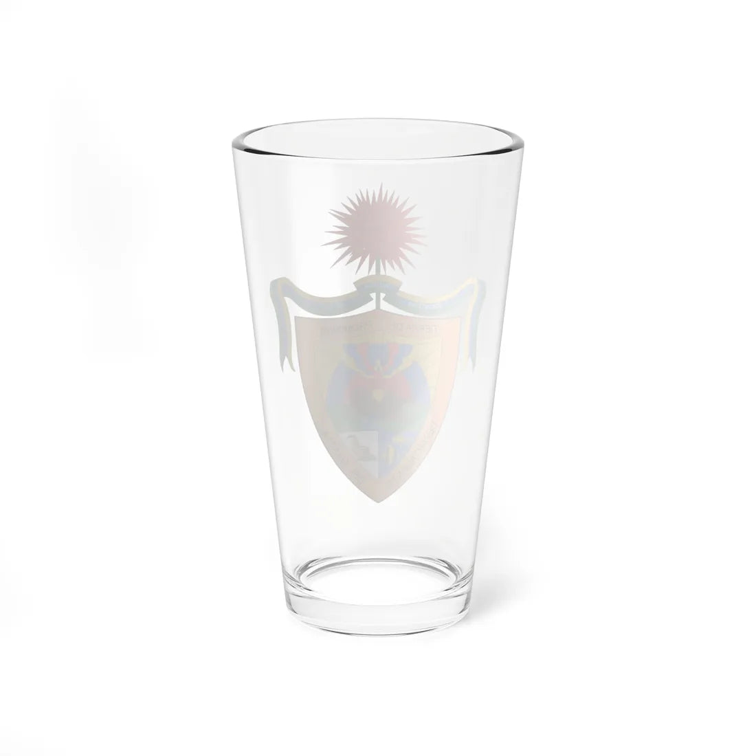Escudo del Guainía (Colombia) (Coat of Arms) Pint Glass 16oz - Go Mug Yourself