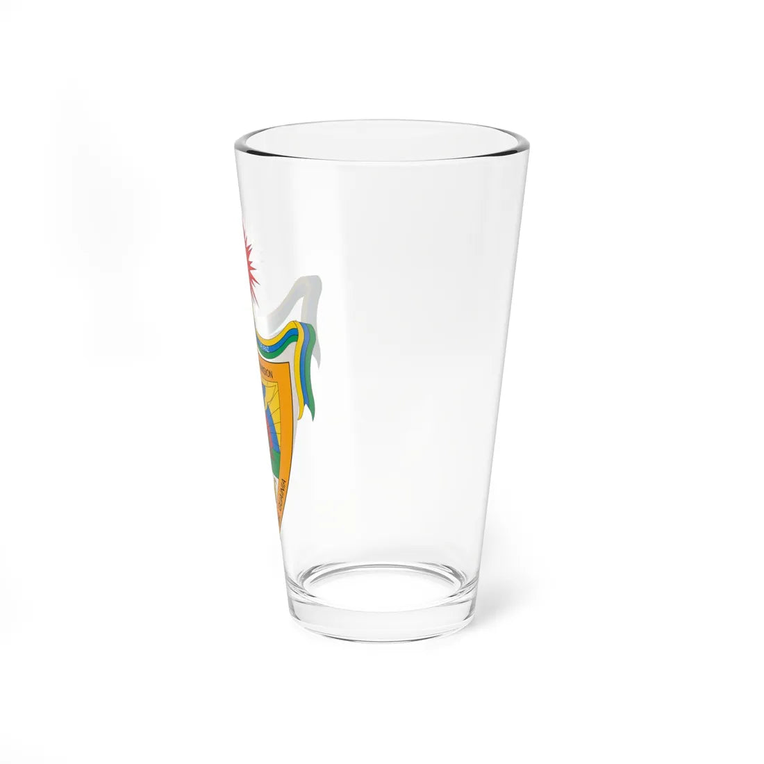 Escudo del Guainía (Colombia) (Coat of Arms) Pint Glass 16oz - Go Mug Yourself