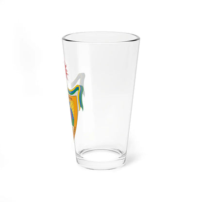 Escudo del Guainía (Colombia) (Coat of Arms) Pint Glass 16oz - Go Mug Yourself