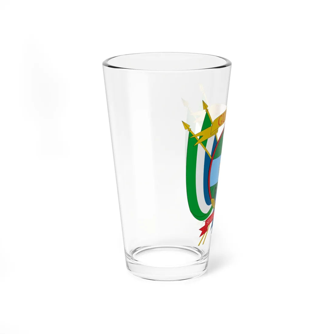 Escudo del Guaviare (Colombia) (Coat of Arms) Pint Glass 16oz - Go Mug Yourself