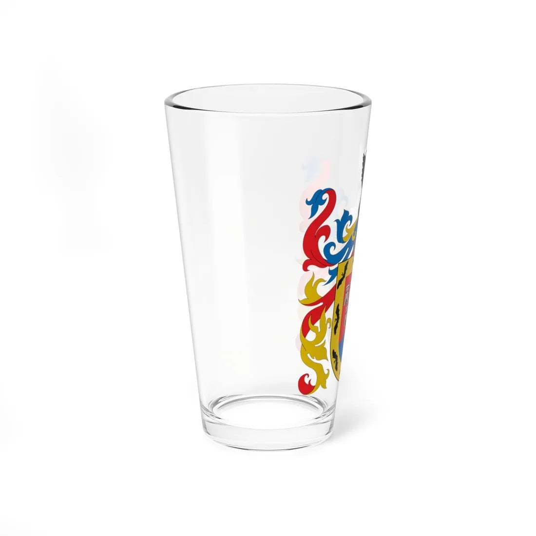 Escudo del Mariscal Jorge Robledo (Colombia) (Coat of Arms) Pint Glass 16oz - Go Mug Yourself