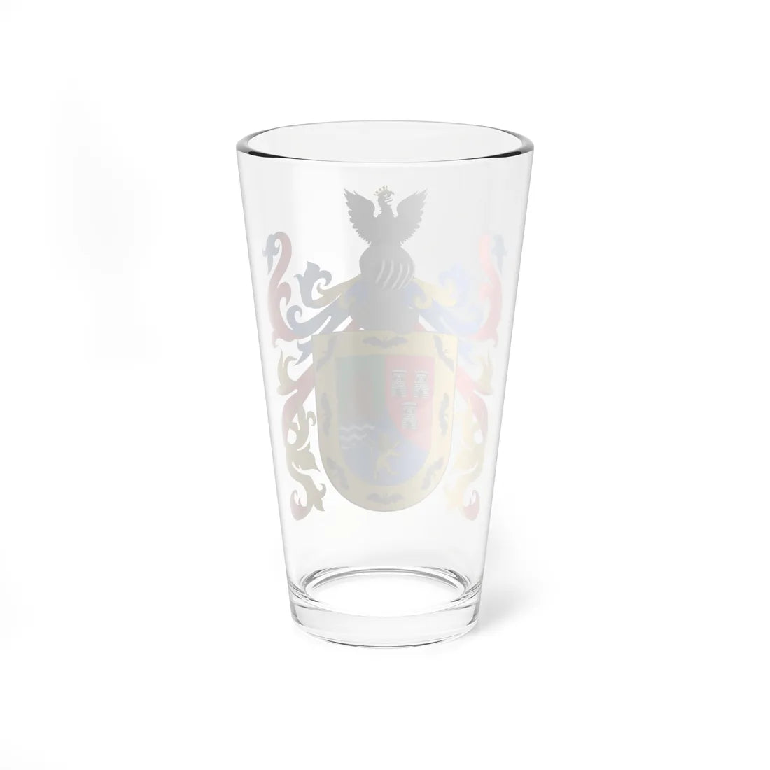Escudo del Mariscal Jorge Robledo (Colombia) (Coat of Arms) Pint Glass 16oz - Go Mug Yourself