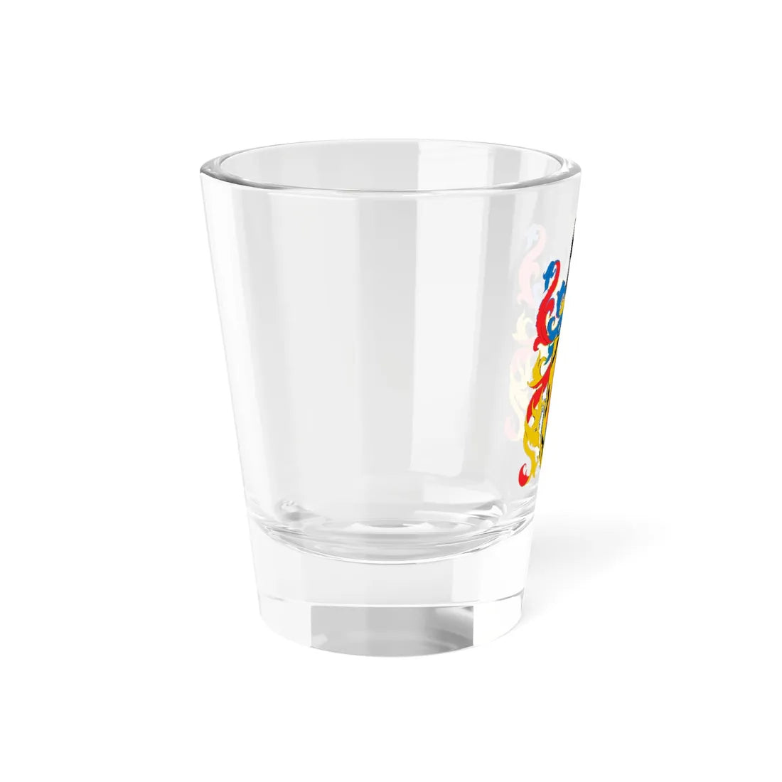 Escudo del Mariscal Jorge Robledo (Colombia) (Coat of Arms) Shot Glass 1.5oz - Go Mug Yourself