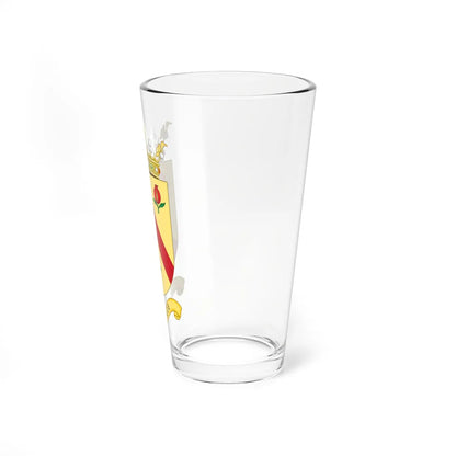Escudo del Marquesado de la Floresta (Spain) (Coat of Arms) Pint Glass 16oz - Go Mug Yourself