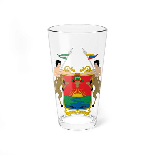 Escudo del Meta (Colombia) (Coat of Arms) Pint Glass 16oz 16oz - Go Mug Yourself