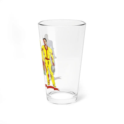 Escudo del Municipio Alberto Adriani (Venezuela) (Coat of Arms) Pint Glass 16oz - Go Mug Yourself