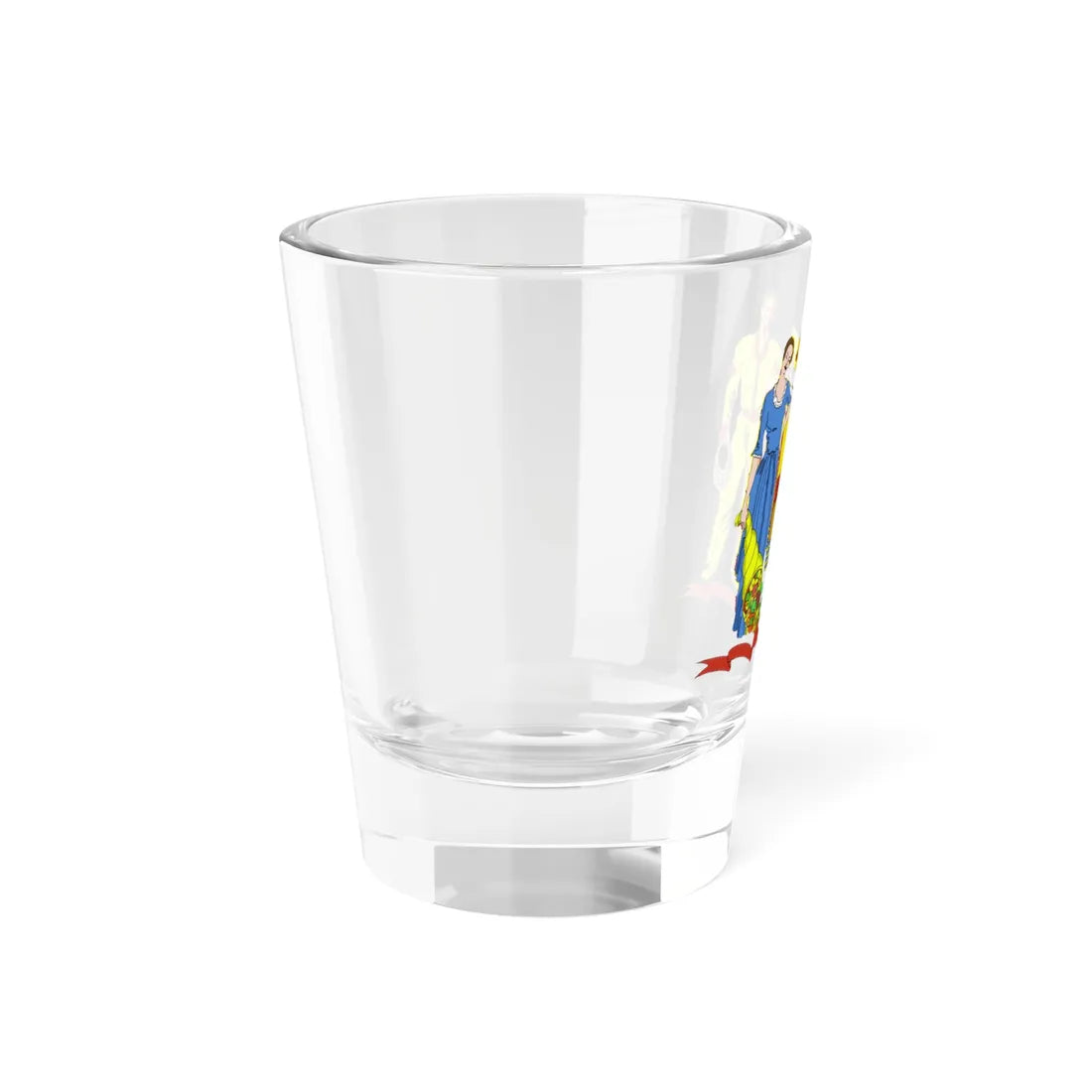 Escudo del Municipio Alberto Adriani (Venezuela) (Coat of Arms) Shot Glass 1.5oz - Go Mug Yourself