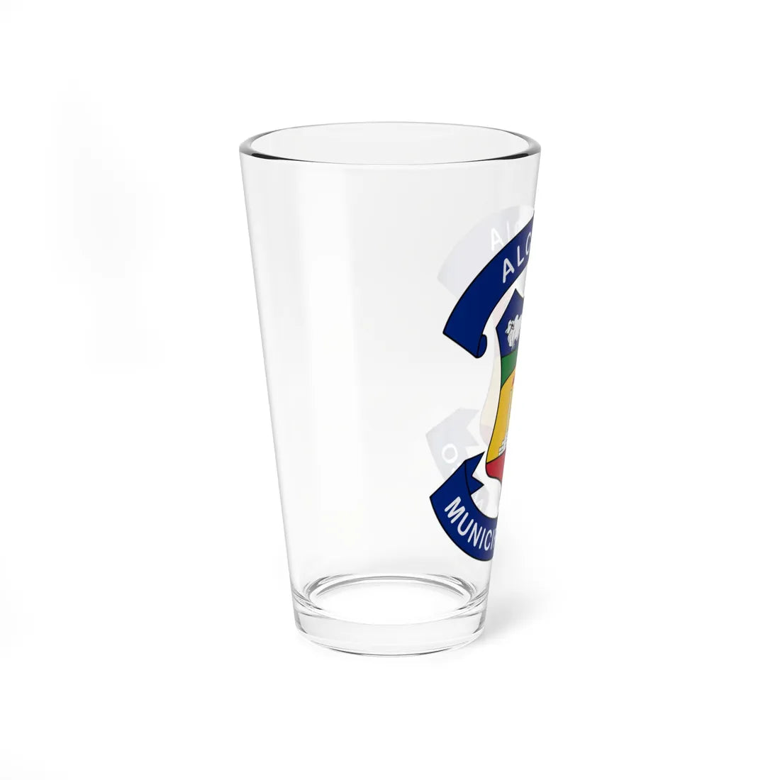 Escudo del Municipio Anaco (Venezuela) (Coat of Arms) Pint Glass 16oz - Go Mug Yourself