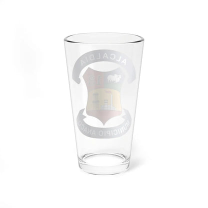 Escudo del Municipio Anaco (Venezuela) (Coat of Arms) Pint Glass 16oz - Go Mug Yourself