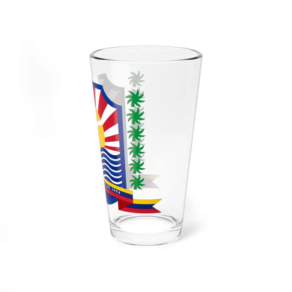 Escudo del Municipio Capistrano Anzoátegui (Venezuela) (Coat of Arms) Pint Glass 16oz - Go Mug Yourself
