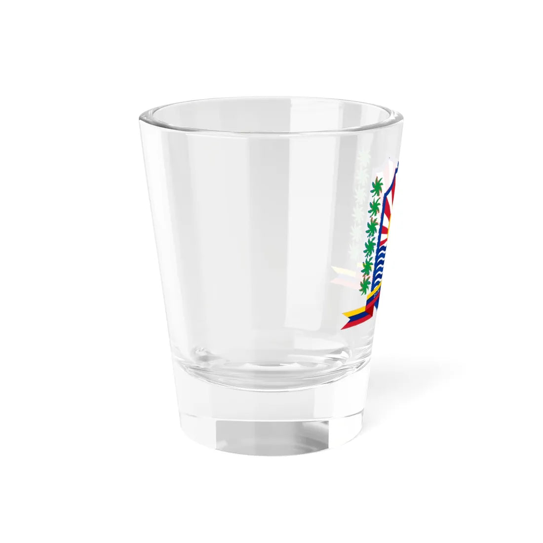 Escudo del Municipio Capistrano Anzoátegui (Venezuela) (Coat of Arms) Shot Glass 1.5oz - Go Mug Yourself