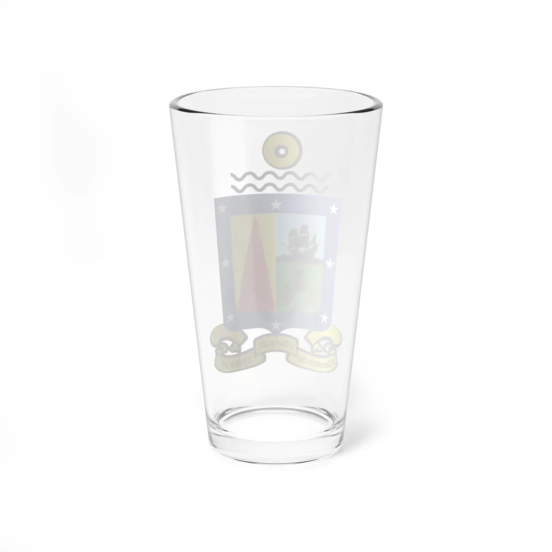 Escudo del Municipio Caroní (Venezuela) (Coat of Arms) Pint Glass 16oz - Go Mug Yourself