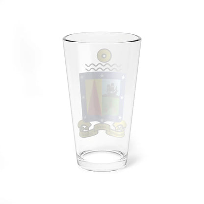 Escudo del Municipio Caroní (Venezuela) (Coat of Arms) Pint Glass 16oz - Go Mug Yourself