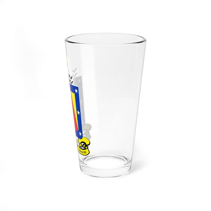 Escudo del Municipio Caroní (Venezuela) (Coat of Arms) Pint Glass 16oz - Go Mug Yourself