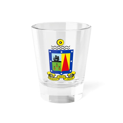 Escudo del Municipio Caroní (Venezuela) (Coat of Arms) Shot Glass 1.5oz 1.5oz - Go Mug Yourself