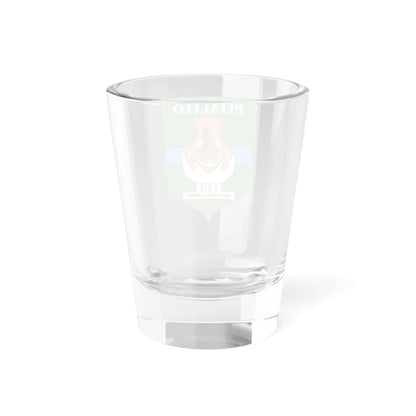 Escudo del Municipio de Pitalito (Colombia) (Coat of Arms) Shot Glass 1.5oz - Go Mug Yourself