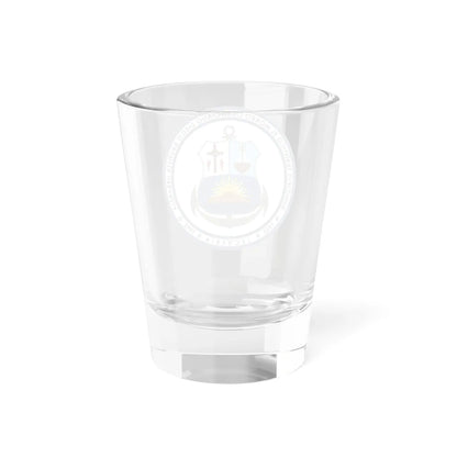 Escudo del Municipio Diego Bautista Urbaneja (Venezuela) (Coat of Arms) Shot Glass 1.5oz - Go Mug Yourself