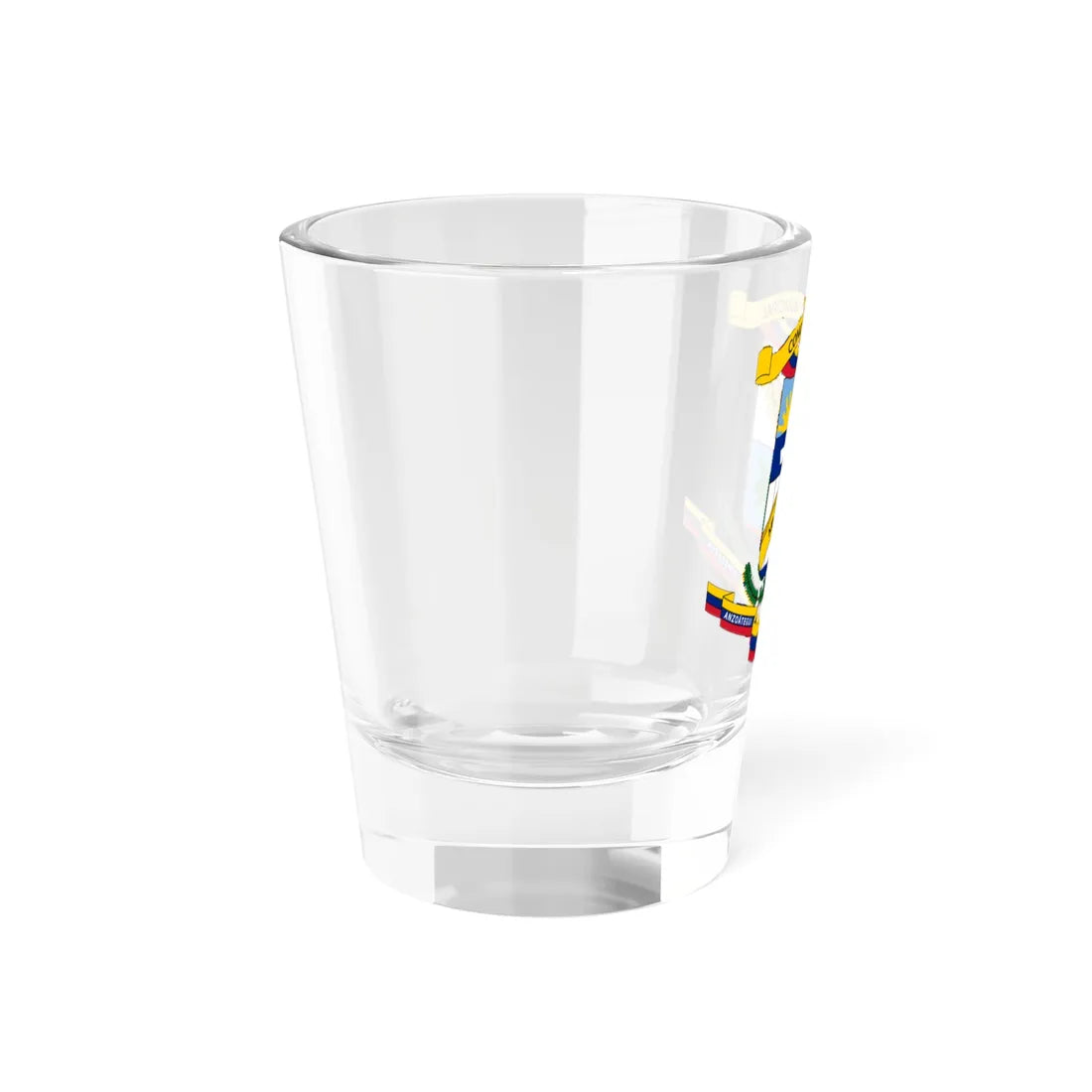 Escudo del Municipio Peñalver Anzoátegui (Venezuela) (Coat of Arms) Shot Glass 1.5oz - Go Mug Yourself