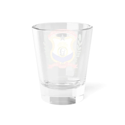 Escudo del Municipio Simón Rodríguez (Venezuela) (Coat of Arms) Shot Glass 1.5oz - Go Mug Yourself