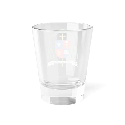 Escudo del obispo Jesús Fernández (Spain) (Coat of Arms) Shot Glass 1.5oz - Go Mug Yourself