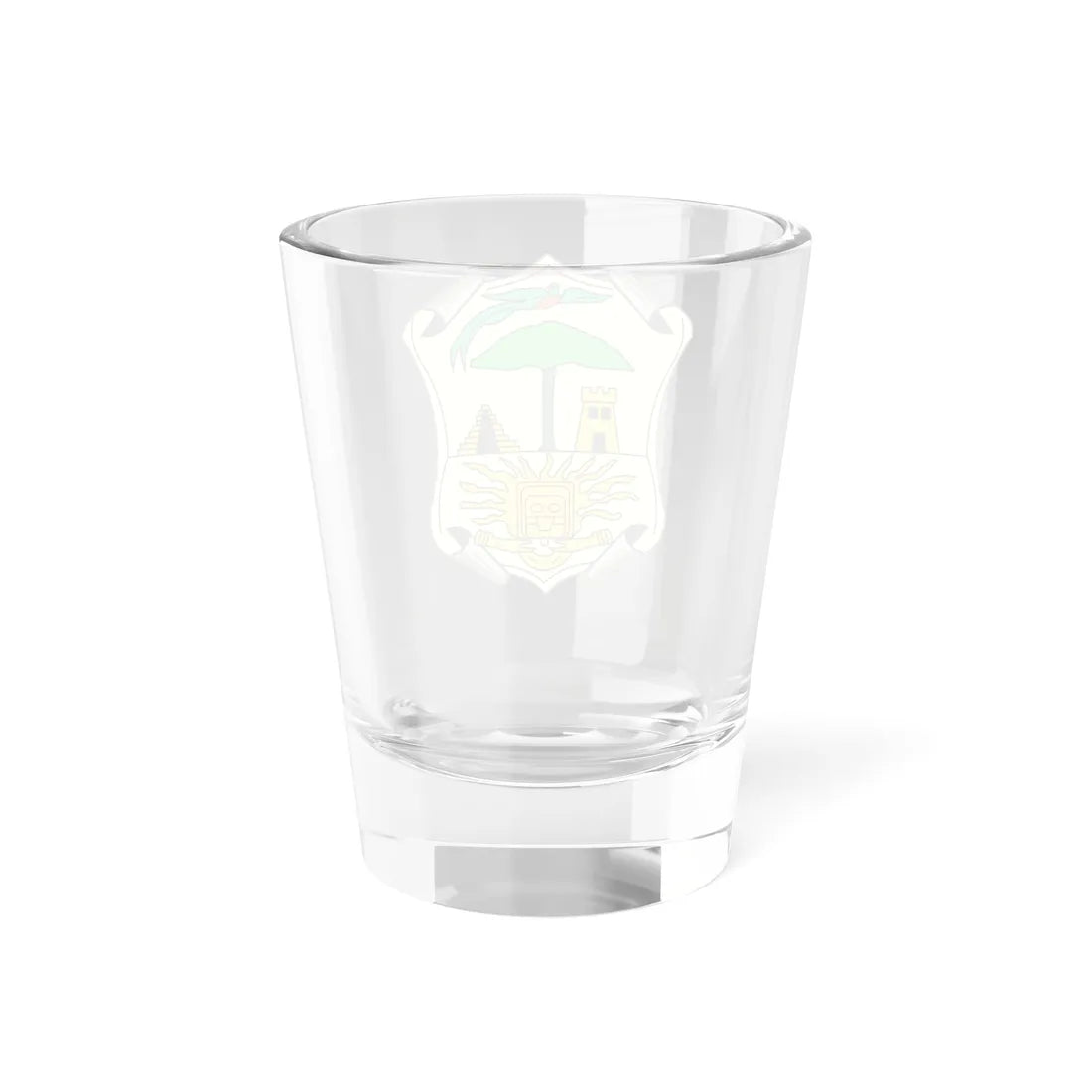 Escudo del Quiche (Guatemala) (Coat of Arms) Shot Glass 1.5oz - Go Mug Yourself