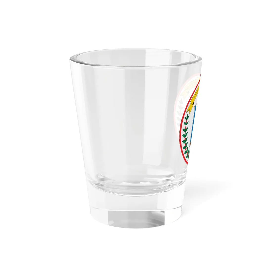 Escudo del Quindío (Colombia) (Coat of Arms) Shot Glass 1.5oz - Go Mug Yourself