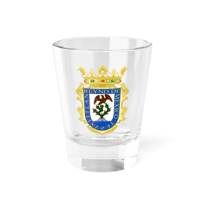 Escudo del Reino de México (Costa Rica) (Coat of Arms) Shot Glass 1.5oz 1.5oz - Go Mug Yourself