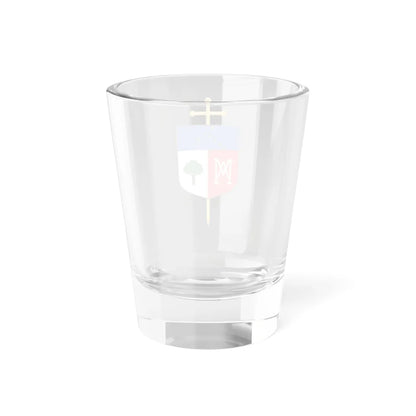 Escudo del Vicariato Apostólico de Mitú (Colombia) (Coat of Arms) Shot Glass 1.5oz - Go Mug Yourself