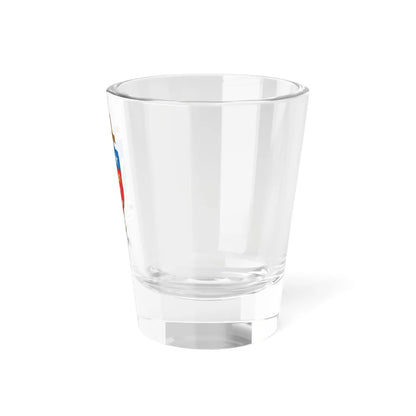 Escudo del Vicariato de San Andrés y Providencia (Colombia) (Coat of Arms) Shot Glass 1.5oz - Go Mug Yourself