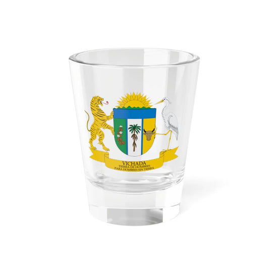 Escudo del Vichada (Colombia) (Coat of Arms) Shot Glass 1.5oz 1.5oz - Go Mug Yourself
