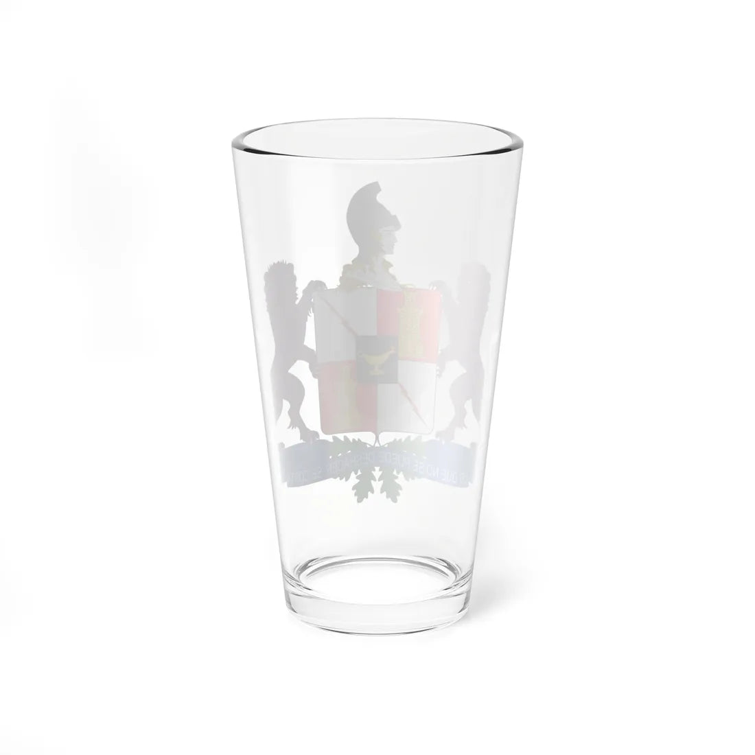 Escudo Escuela de Armas Blindadas-Colombia (Colombia) (Coat of Arms) Pint Glass 16oz - Go Mug Yourself
