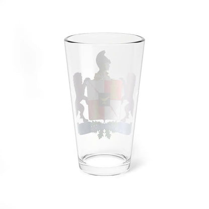 Escudo Escuela de Armas Blindadas-Colombia (Colombia) (Coat of Arms) Pint Glass 16oz - Go Mug Yourself