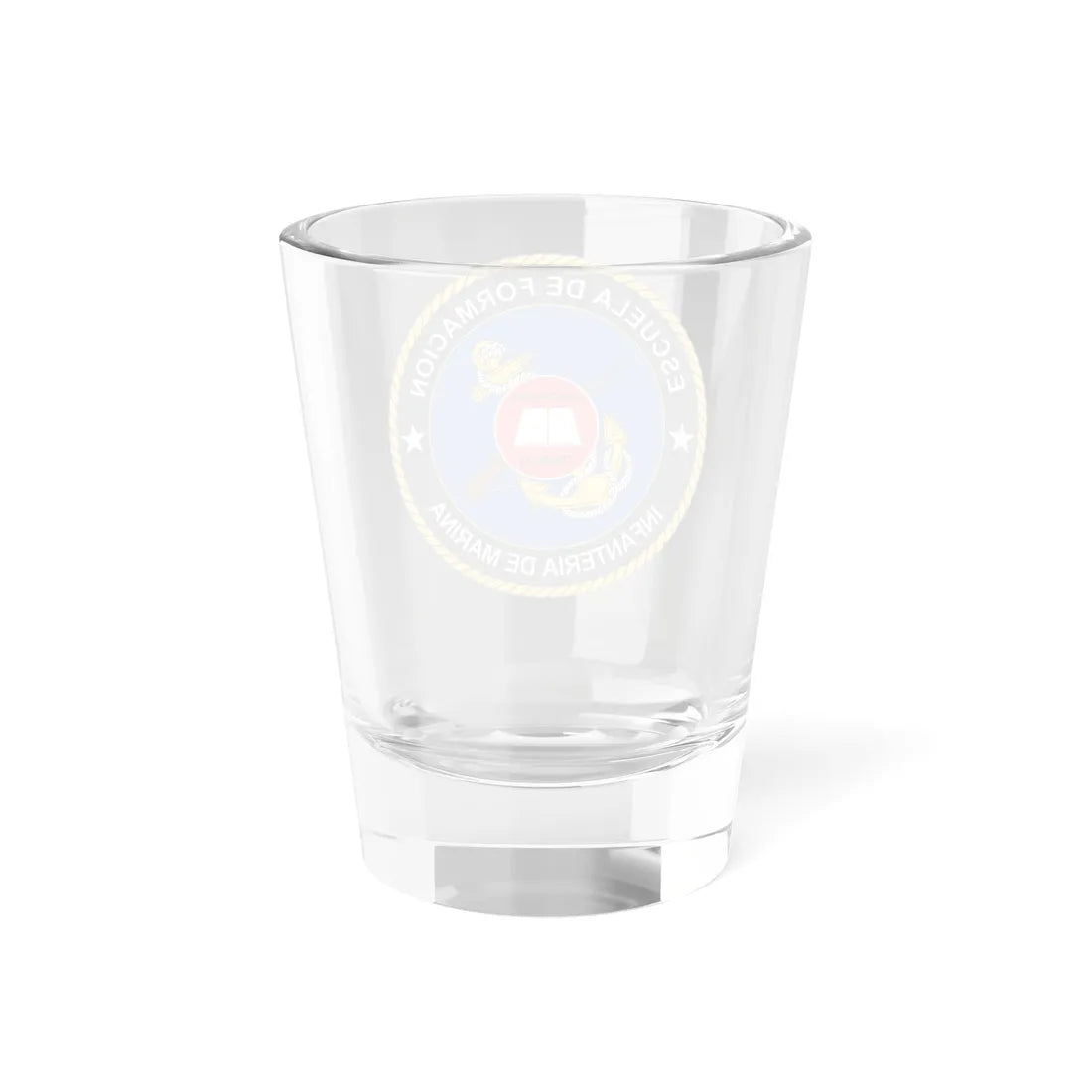 Escudo Escuela Infanteria de Marina-Colombia (Colombia) (Coat of Arms) Shot Glass 1.5oz - Go Mug Yourself