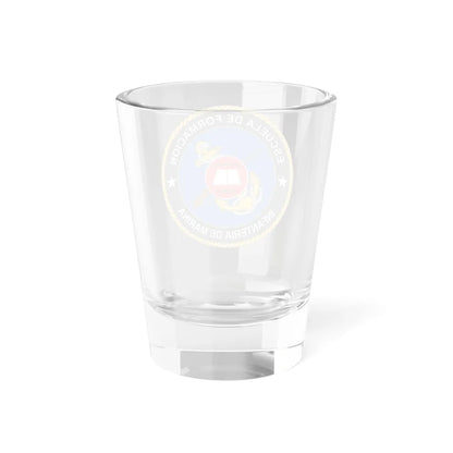 Escudo Escuela Infanteria de Marina-Colombia (Colombia) (Coat of Arms) Shot Glass 1.5oz - Go Mug Yourself