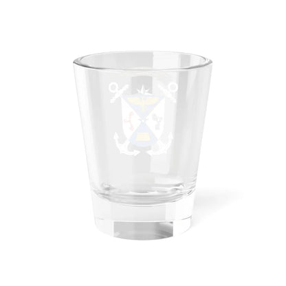 Escudo Escuela Naval de Suboficiales ARC Barranquilla (Colombia) (Coat of Arms) Shot Glass 1.5oz - Go Mug Yourself