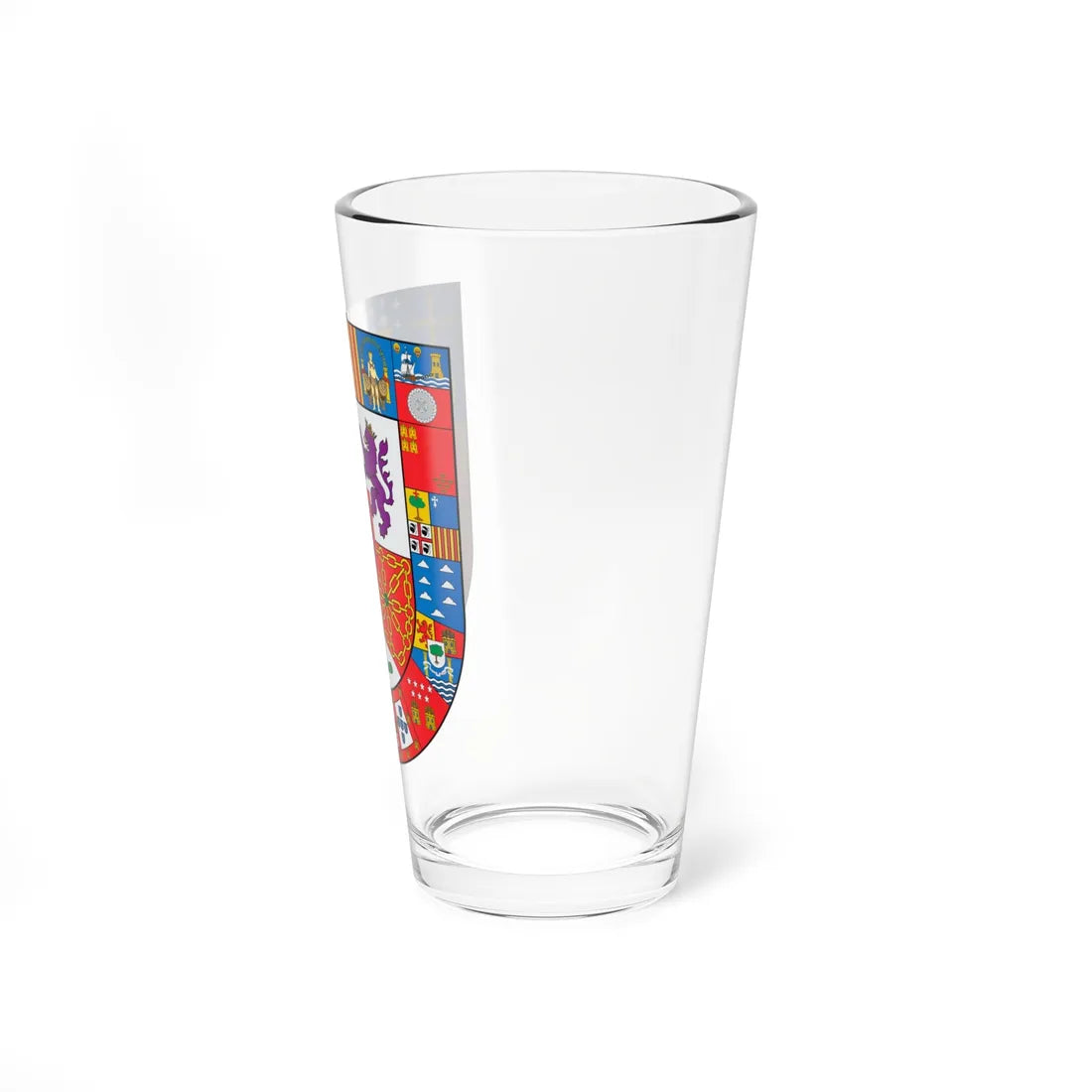 Escudo España Autonómica (Spain) (Coat of Arms) Pint Glass 16oz - Go Mug Yourself