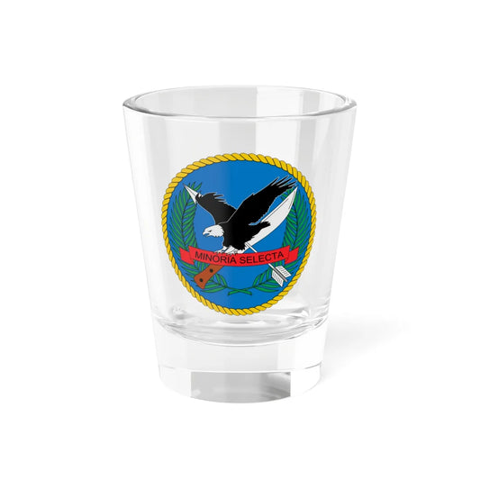 Escudo Fuerzas Especiales-Colombia (Colombia) (Coat of Arms) Shot Glass 1.5oz 1.5oz - Go Mug Yourself