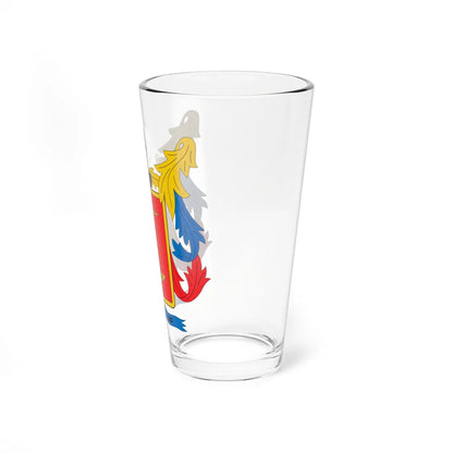Escudo Fuerzas Militares de Colombia (Colombia) (Coat of Arms) Pint Glass 16oz - Go Mug Yourself
