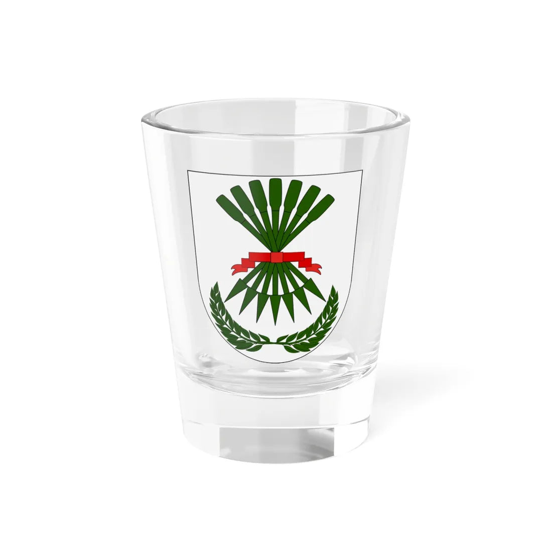Escudo Ilha de Moçmbique (Mozambique) (Coat of Arms) Shot Glass 1.5oz 1.5oz - Go Mug Yourself