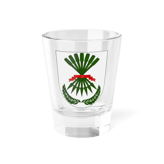 Escudo Ilha de Moçmbique (Mozambique) (Coat of Arms) Shot Glass 1.5oz 1.5oz - Go Mug Yourself